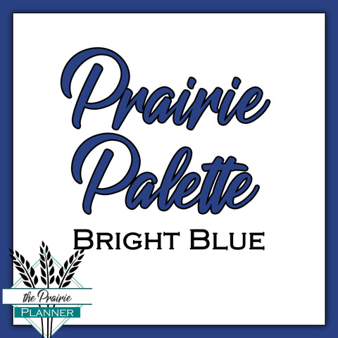 Prairie Palette - Bright Blue