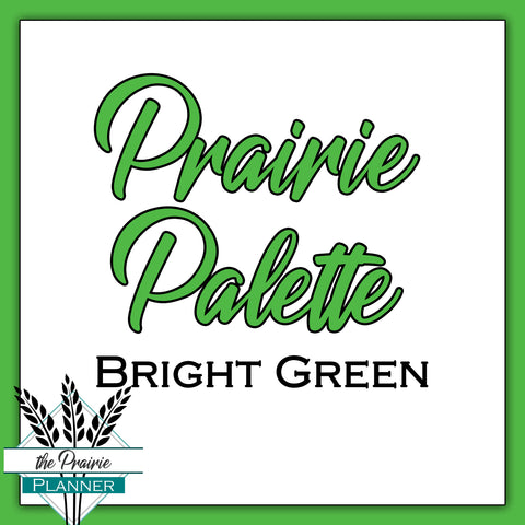 Prairie Palette - Bright Green