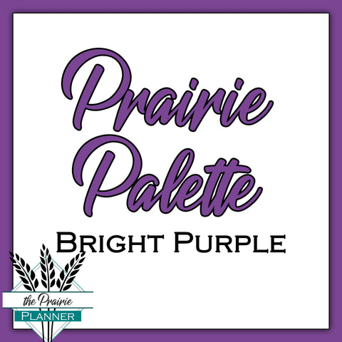 Prairie Palette - Bright Purple