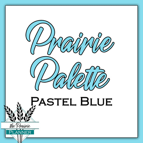 Prairie Palette - Pastel Blue