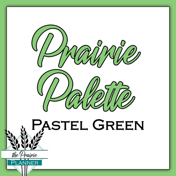 Prairie Palette - Pastel Green