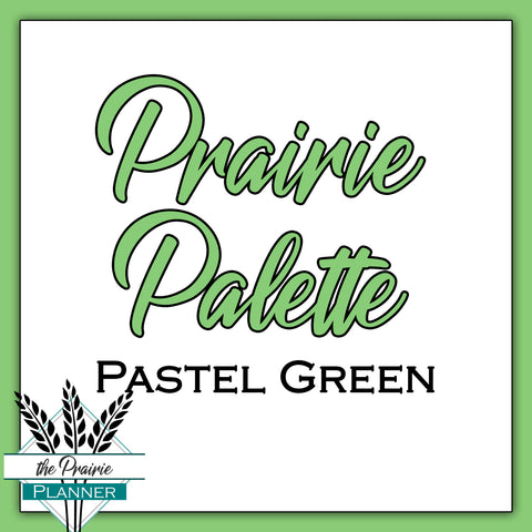 Prairie Palette - Pastel Green