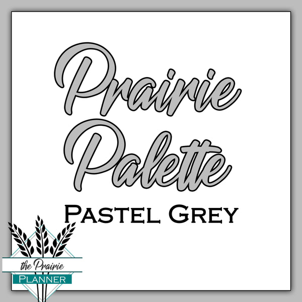 Prairie Palette - Pastel Grey