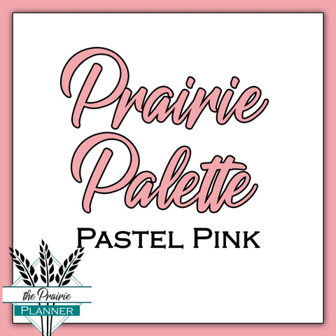 Prairie Palette - Pastel Pink