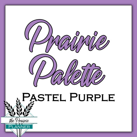 Prairie Palette - Pastel Purple