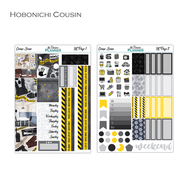 Crime Scene - Hobonichi Kit
