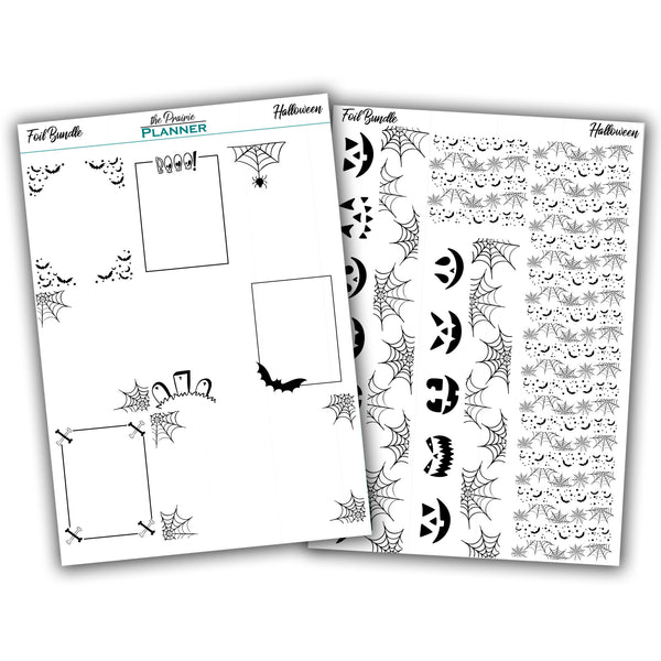 FOIL - Halloween Collection - Planner Stickers