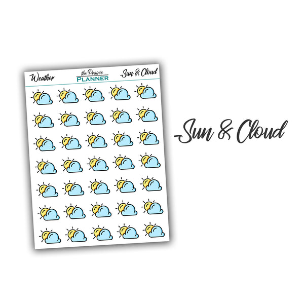 Weather - Planner Stickers
