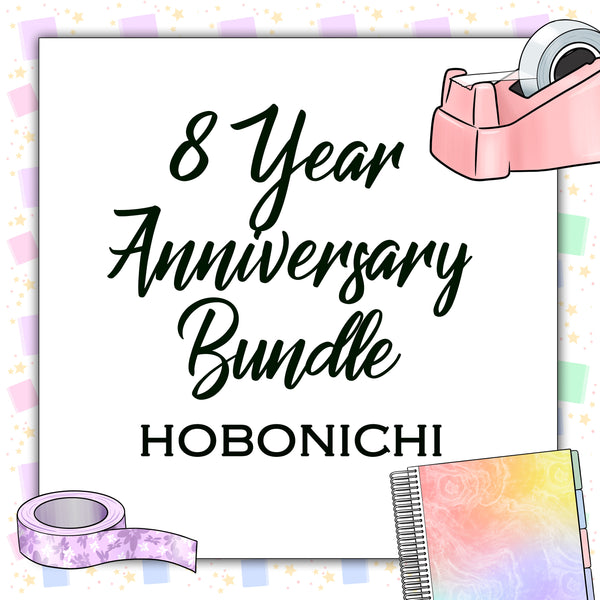 8 Year Anniversary - Hobonichi Kit