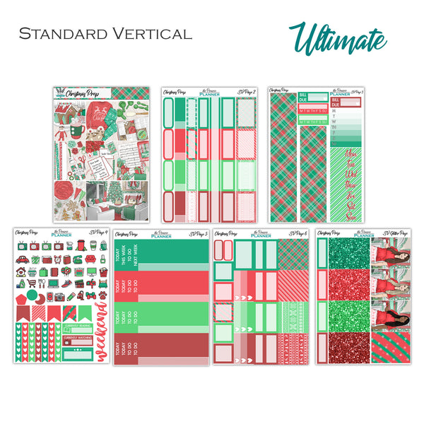 Christmas Prep Traditional | Weekly Planner Kit