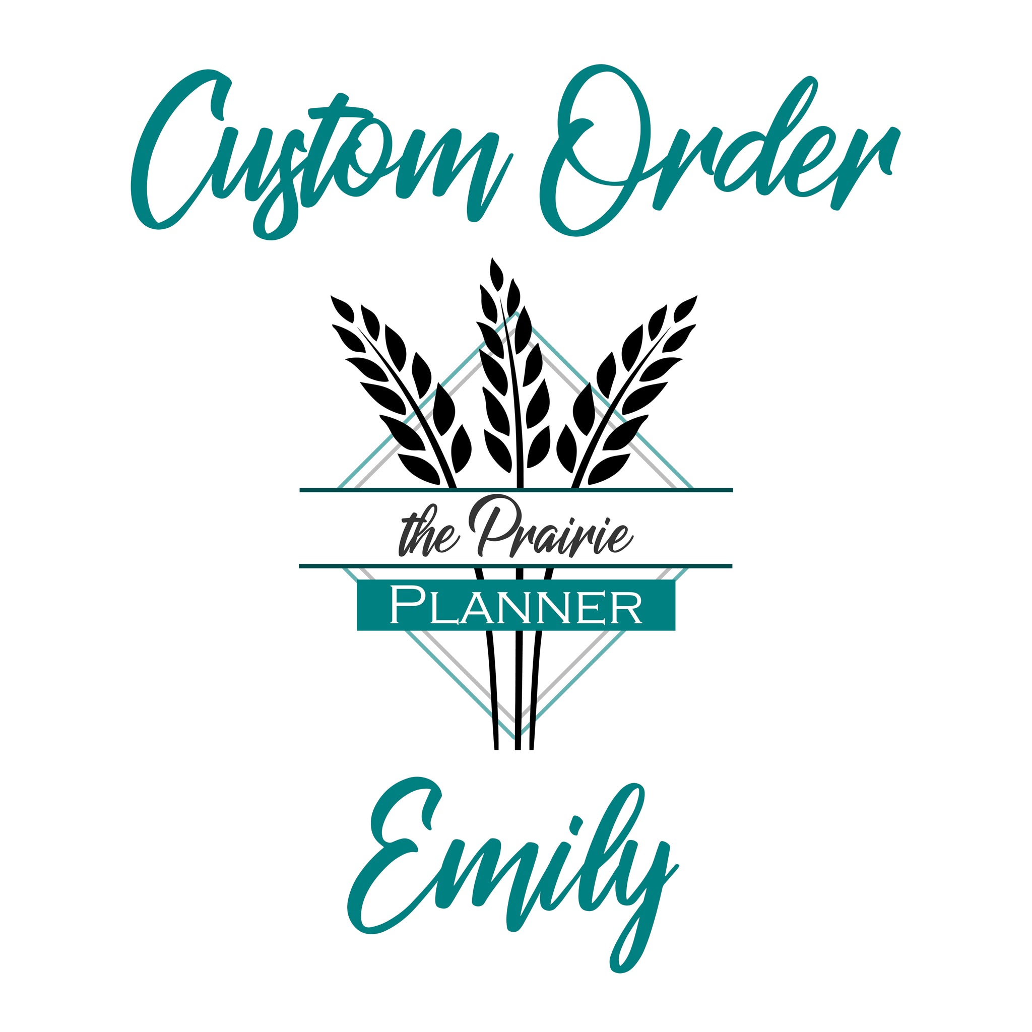 Custom Order for Emily