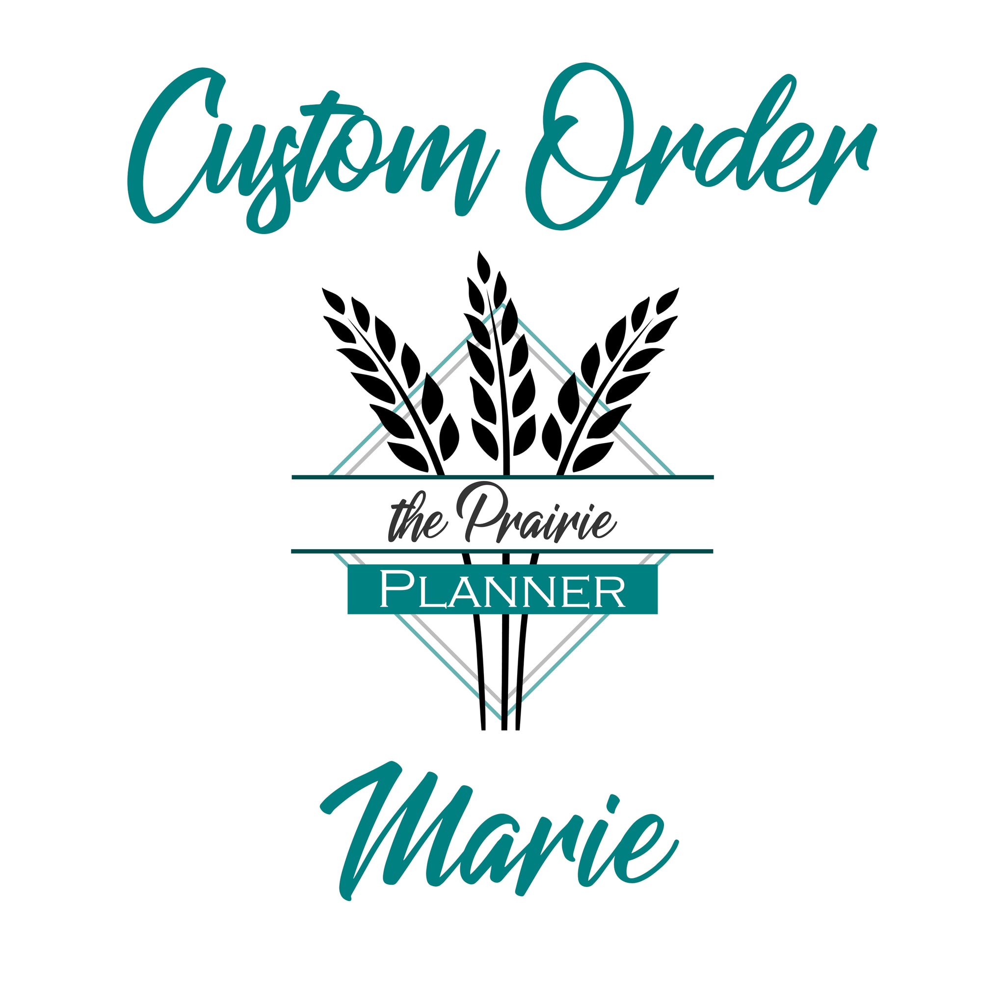 Custom Order for Marie