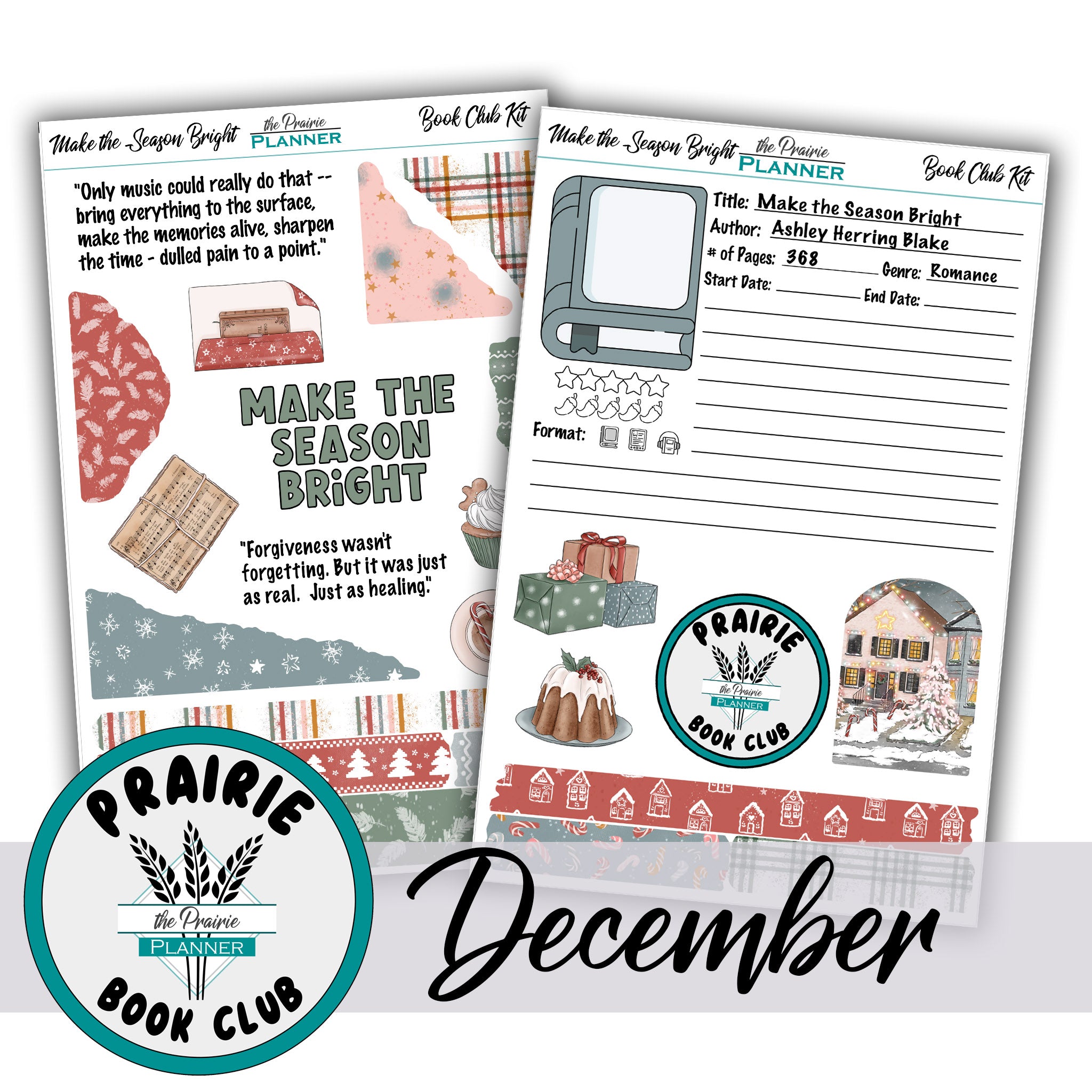 December Prairie Book Club - Make the Season Bright