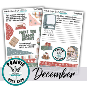 December Prairie Book Club - Make the Season Bright