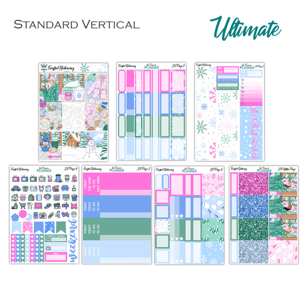 Frosted Hideaway | Weekly Planner Kit