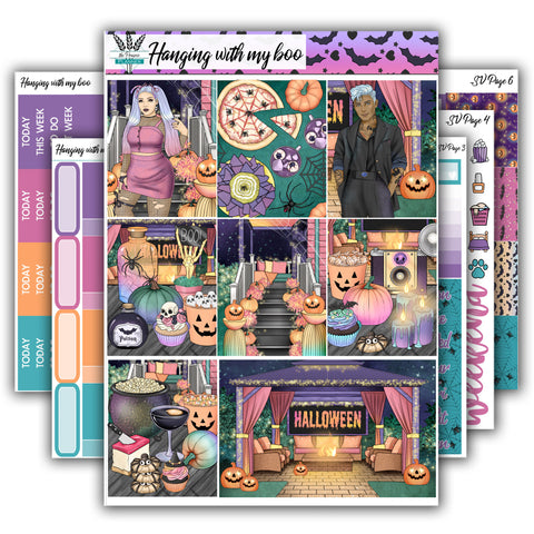 Hanging with my boo | Weekly Planner Kit