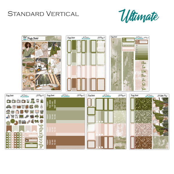 Toasty Chalet | Weekly Planner Kit