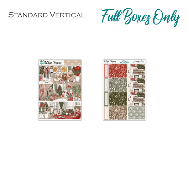 A Classic Christmas | Weekly Planner Kit