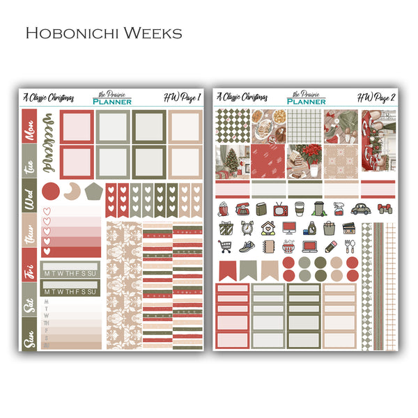 A Classic Christmas - Hobonichi Kit