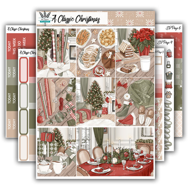 A Classic Christmas | Weekly Planner Kit