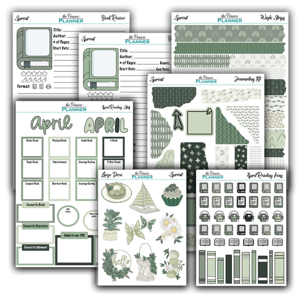 April 2027 Book Journal Kit