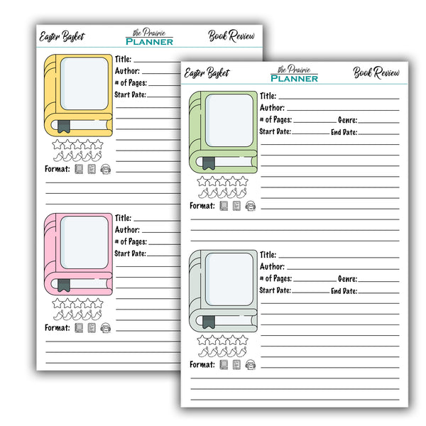 April 2026 Book Journal Kit