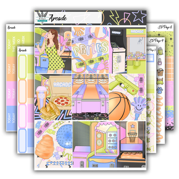 Arcade | Weekly Planner Kit