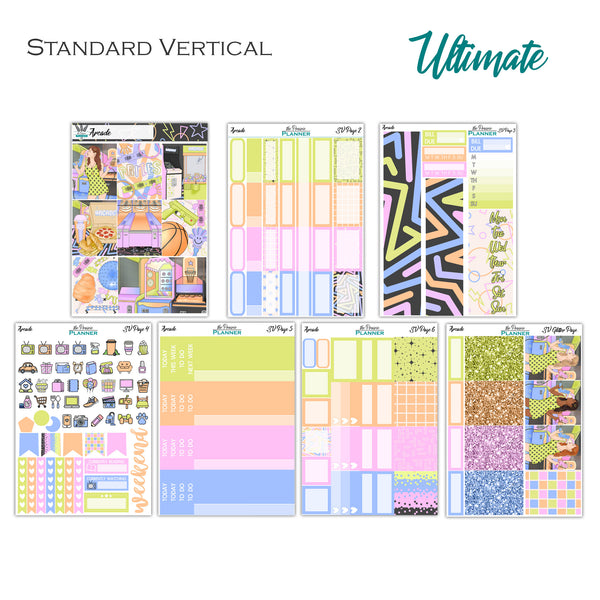 Arcade | Weekly Planner Kit