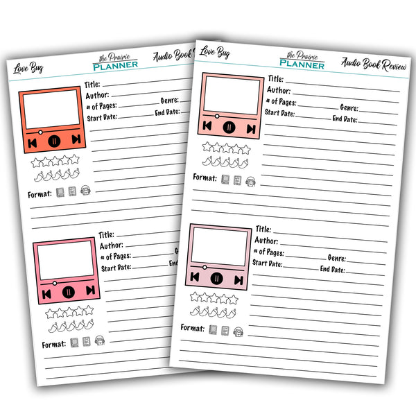 February Book Journal Kit