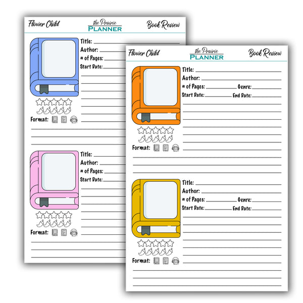 August 2026 Book Journal Kit