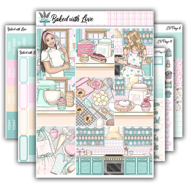 Baked with Love | Weekly Planner Kit