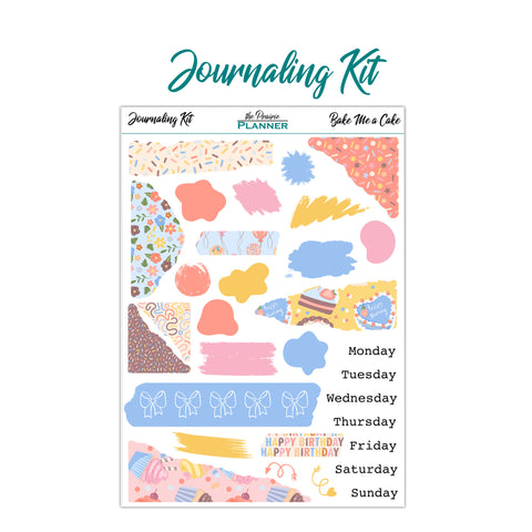 Bake Me a Cake - Journaling Kit
