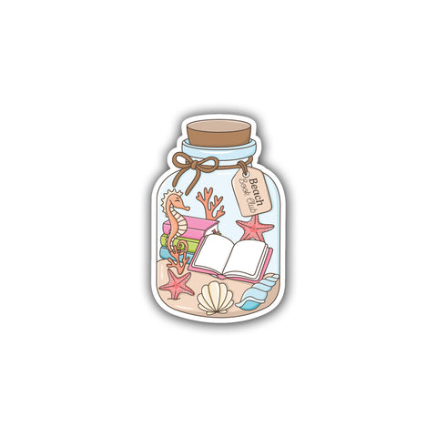 Beach Club Die Cut Sticker