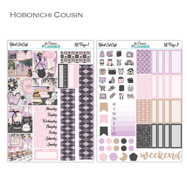 Black Cat Cafe - Hobonichi Kit