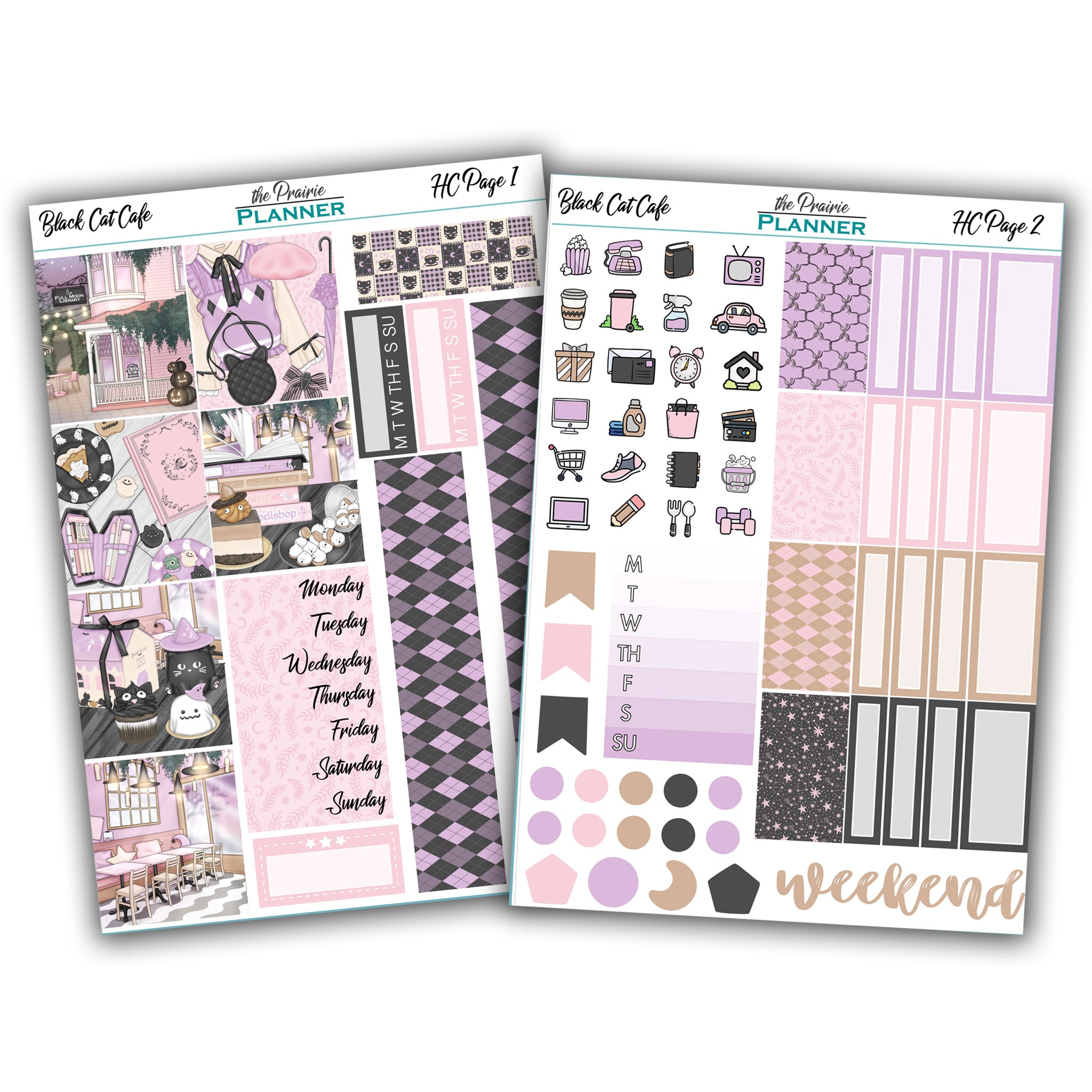 Black Cat Cafe - Hobonichi Kit