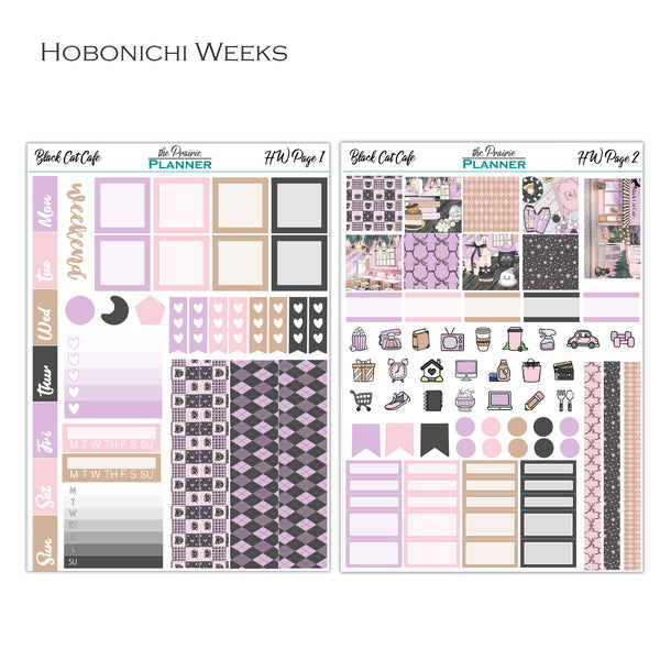 Black Cat Cafe - Hobonichi Kit