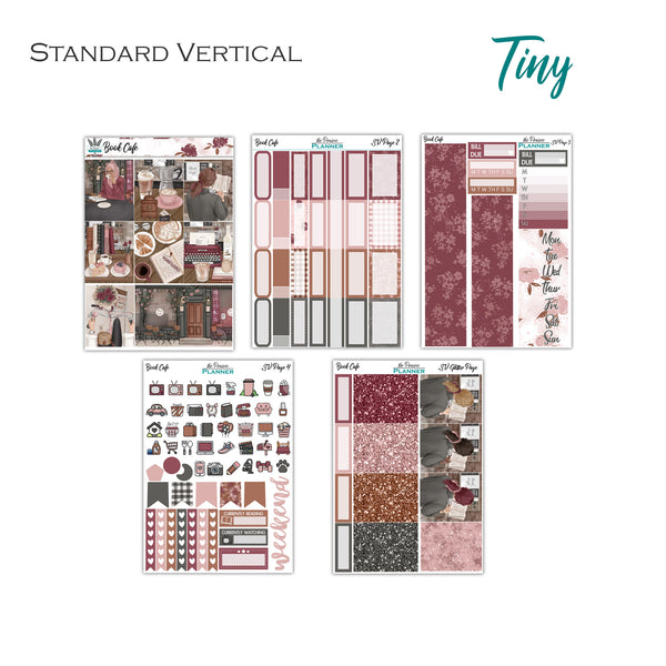 Book Cafe | Weekly Planner Kit