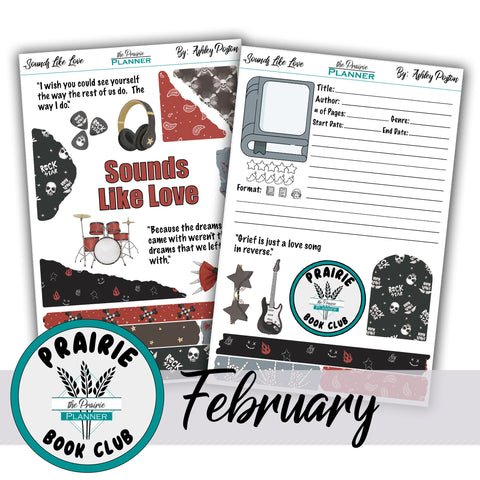 February Prairie Book Club - Sounds Like Love