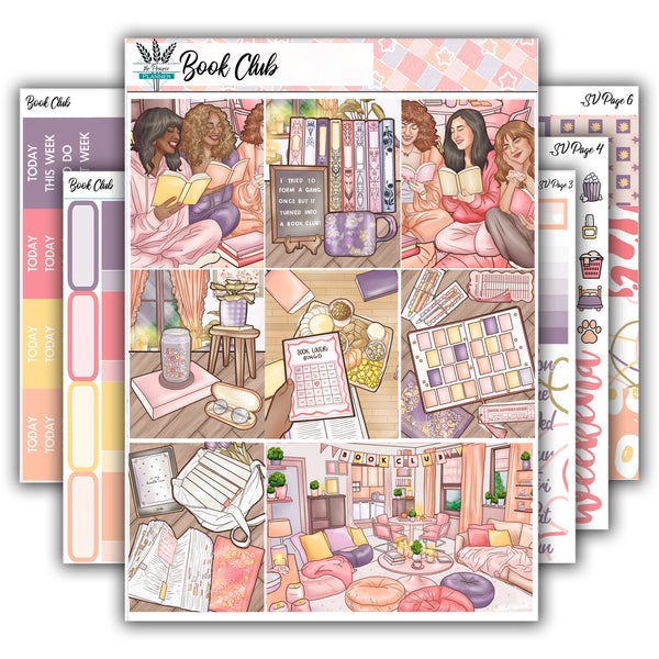Book Club | Weekly Planner Kit