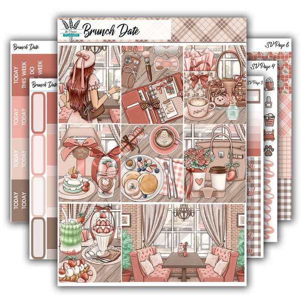 Brunch Date | Weekly Planner Kit
