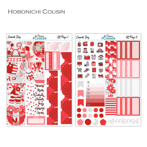 Canada Day - Hobonichi Kit