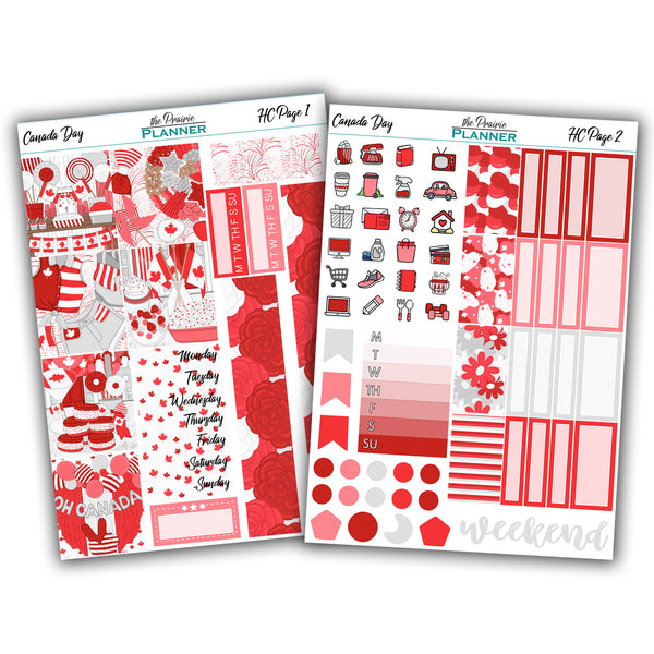 Canada Day - Hobonichi Kit