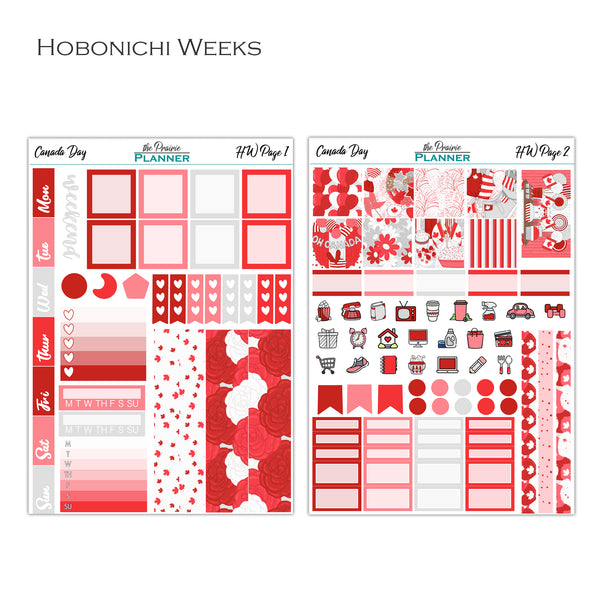 Canada Day - Hobonichi Kit