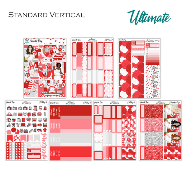 Canada Day | Weekly Planner Kit