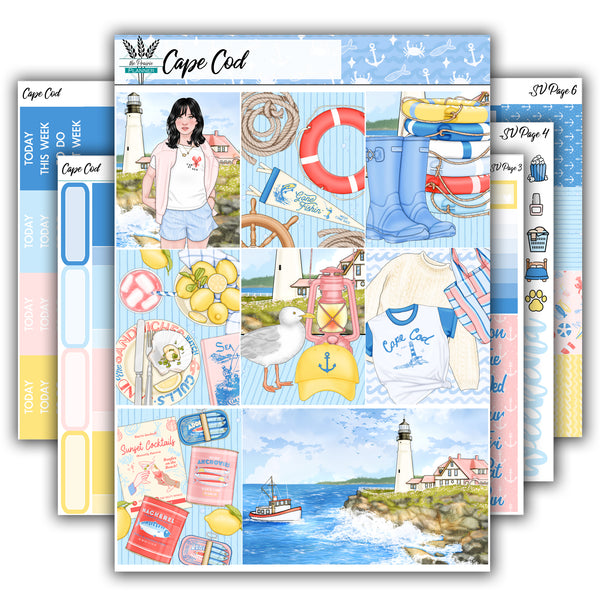 Cape Cod | Weekly Planner Kit