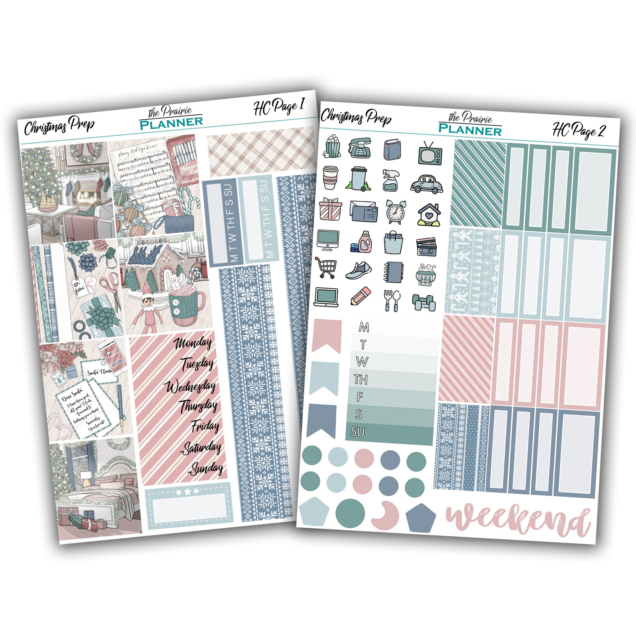Christmas Prep Light - Hobonichi Kit