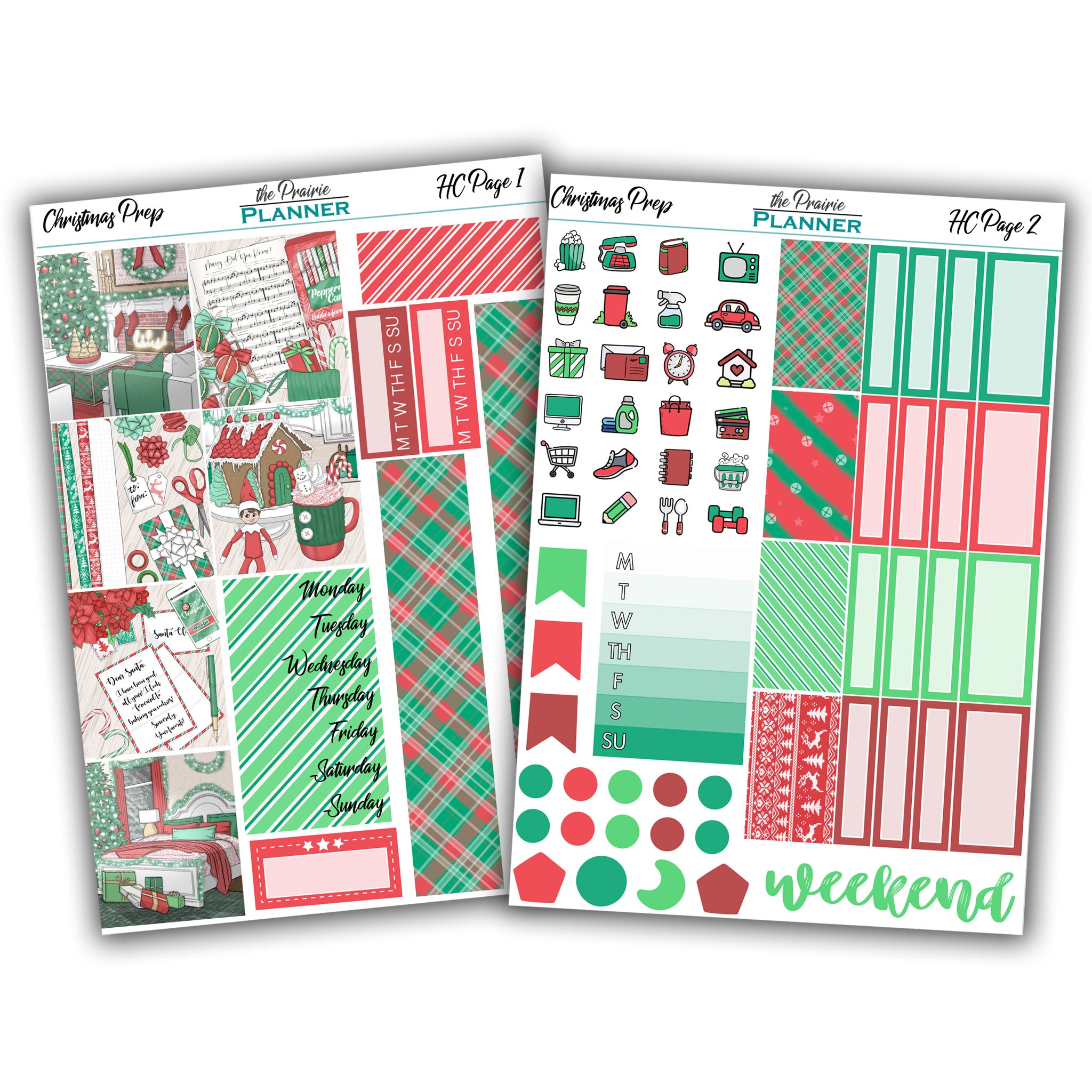 Christmas Prep Traditional - Hobonichi Kit