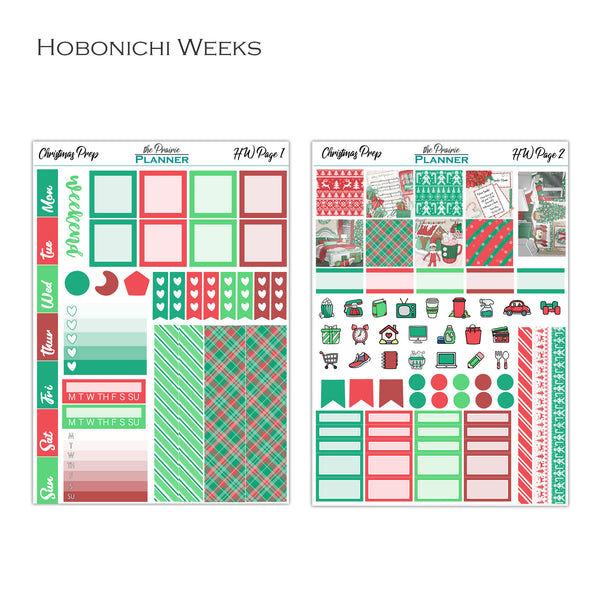 Christmas Prep Traditional - Hobonichi Kit