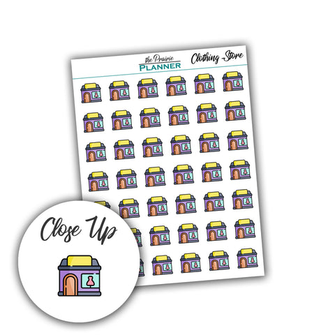 Clothing Store Icons