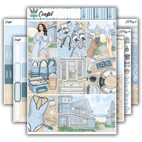 Coastal | Weekly Planner Kit